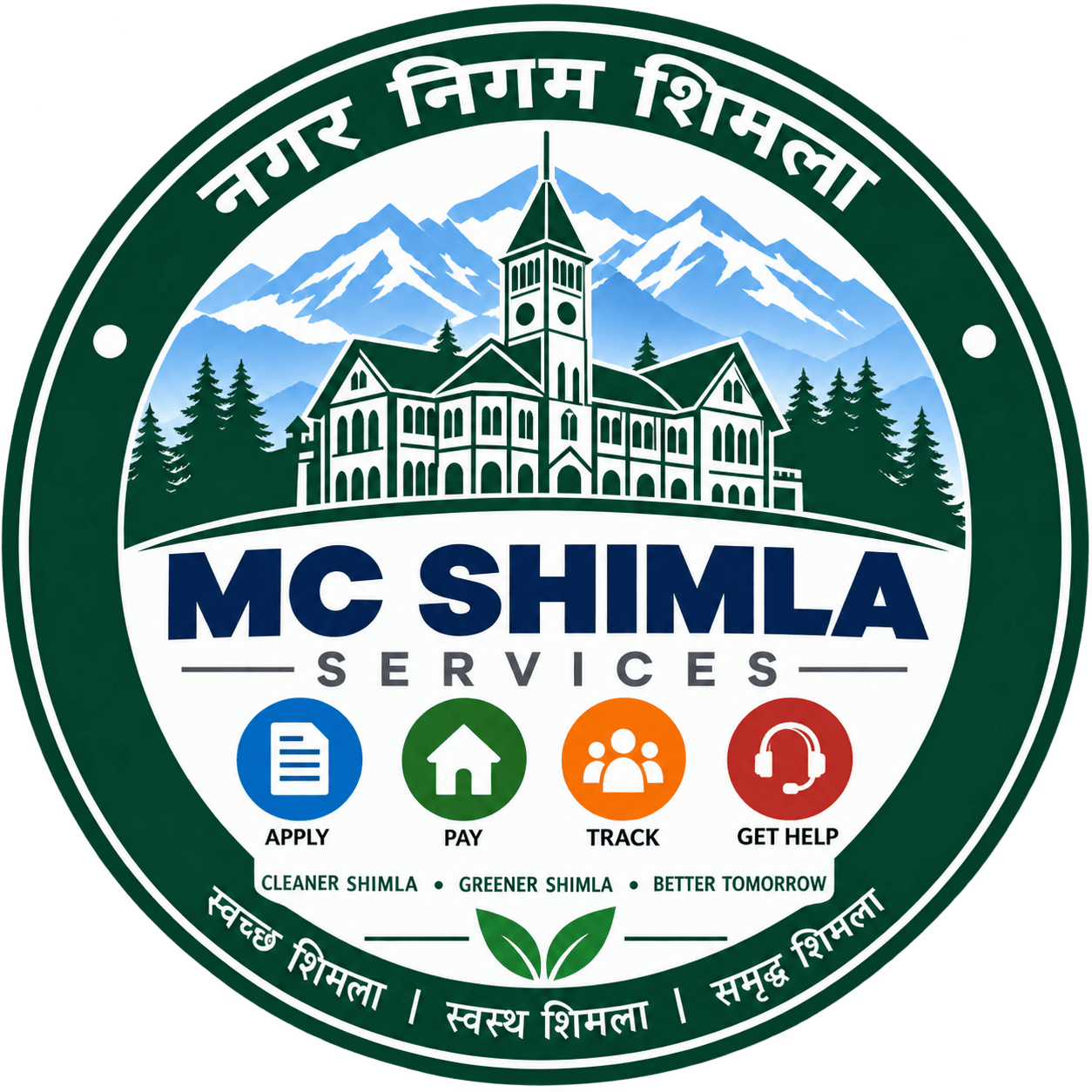 Municipal Corporation Shimla (MC Shimla) logo